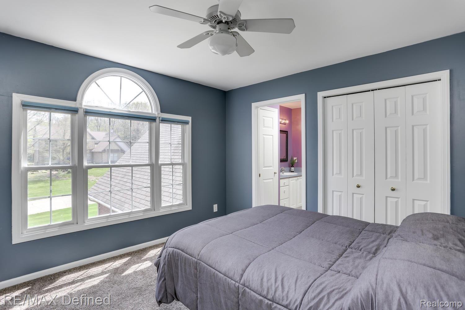 3818 Red Root Road Lake Orion, MI 48360 - Photo 31 of 41 2nd Bedroom, Ceiling Fan, Plush Carpeting