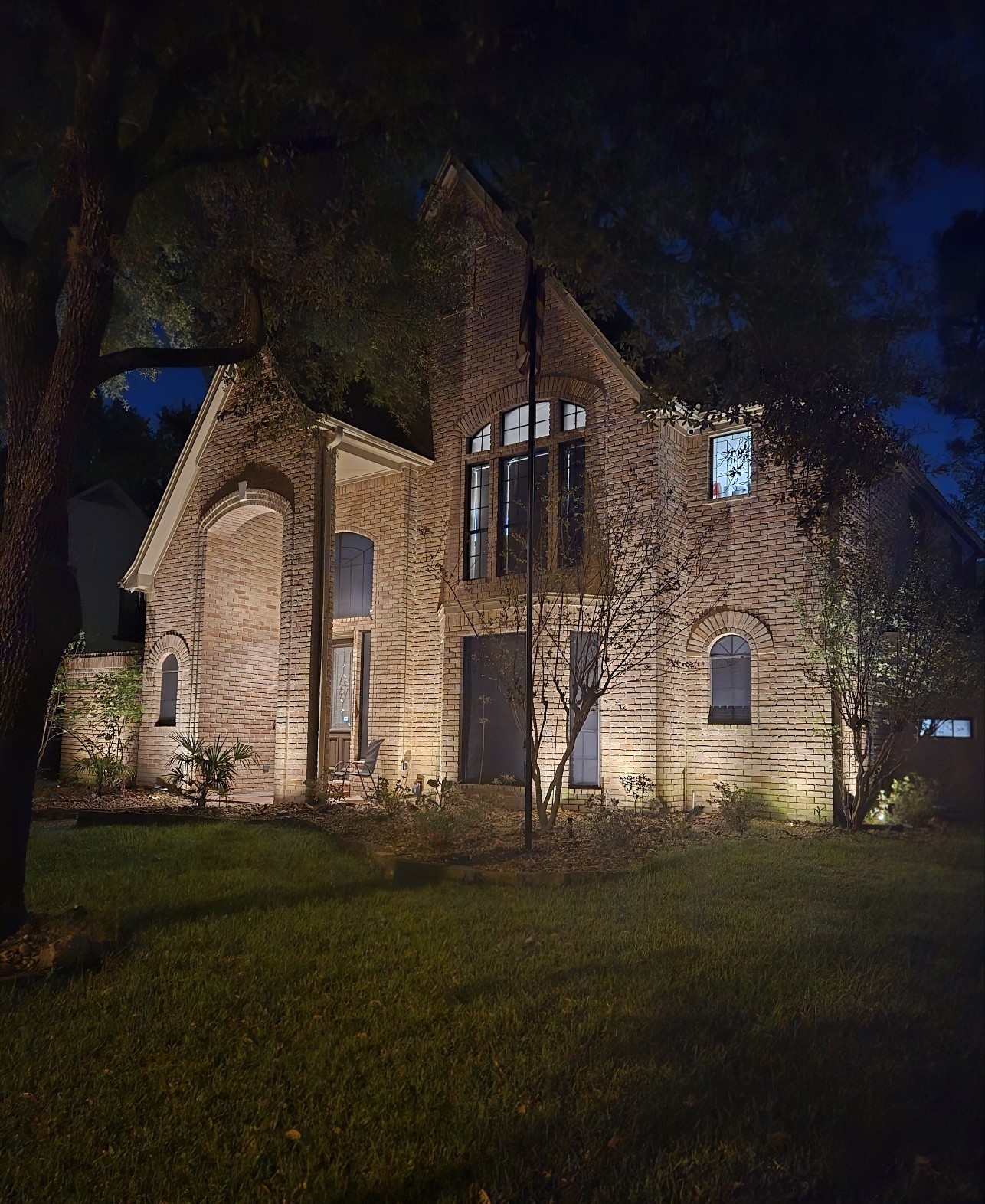 5823 Ashmere Lane Spring, TX 77379 - Photo 28 of 29 a front view of a house with a yard