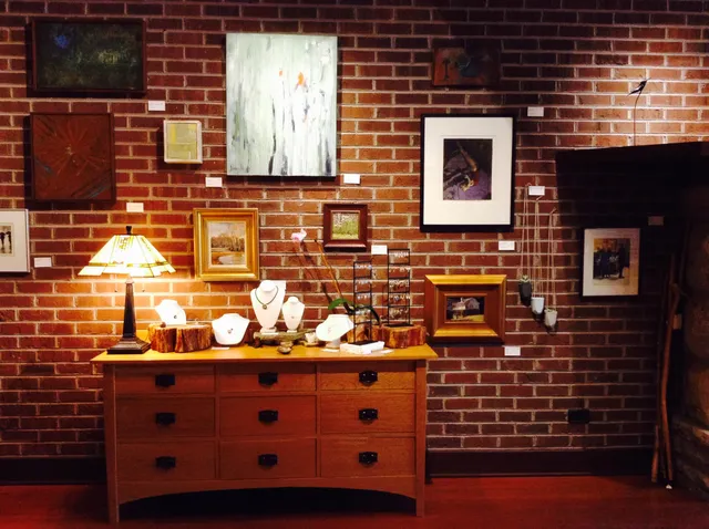 a front view of a building with outdoor space