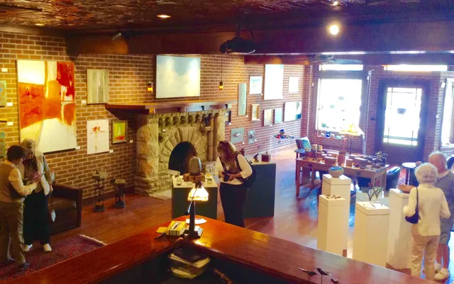 a view of a dining room with furniture window