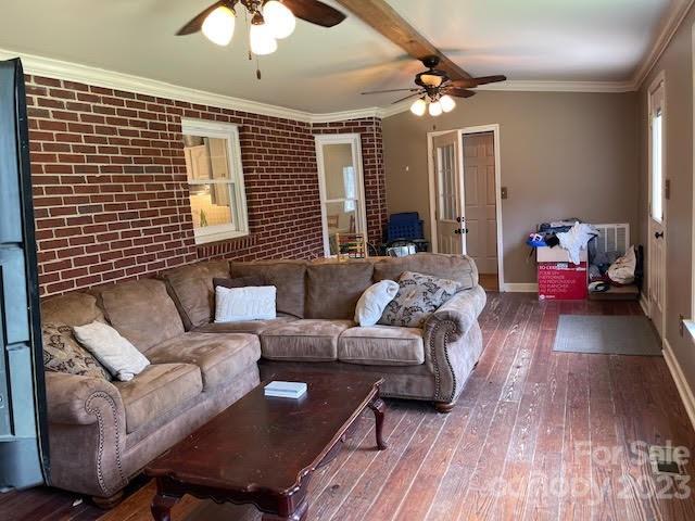 2059 Reece-Donahue Road Mount Croghan, SC 29727 - Photo 9 of 46 a living room with furniture and a large window