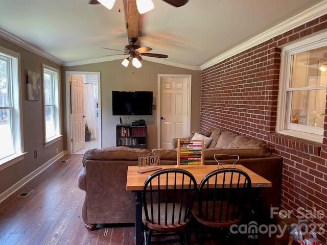 2059 Reece-Donahue Road Mount Croghan, SC 29727 - Photo 10 of 46 a living room with furniture a flat screen tv and a window