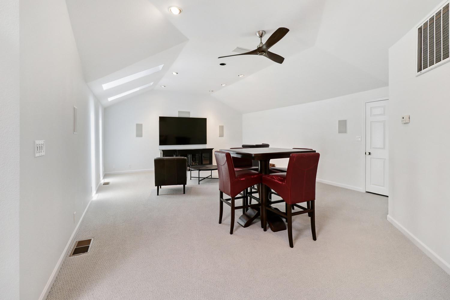 51 Covered Bridge Road Carmichael, CA 95608 - Photo 62 of 86 a view of a livingroom with furniture and a flat screen tv