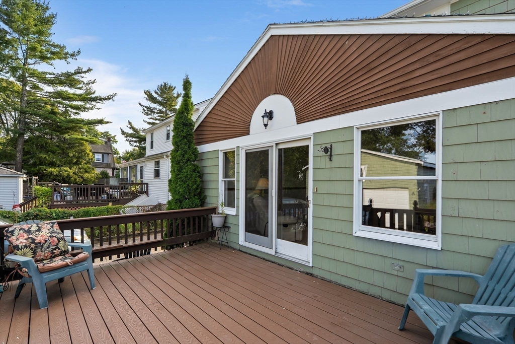 18 Hummock Road Quincy, MA 02171 - Photo 30 of 37 a view of a house with a deck