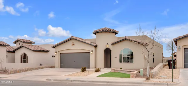 a front view of a house with yard