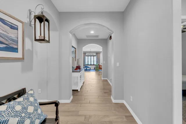 a bathroom with a bathtub and a toilet