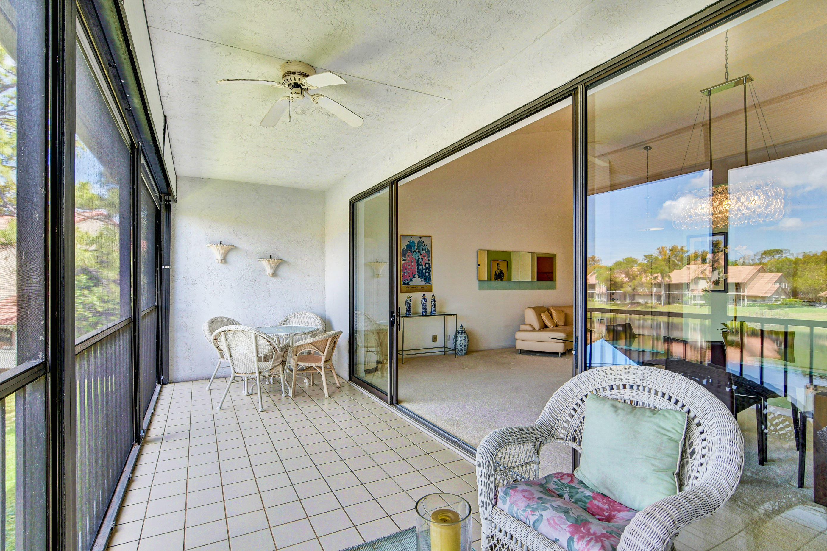 5771 Coach House Circle, Unit G Boca Raton, FL 33486 - Photo 41 of 72 Balcony Fan