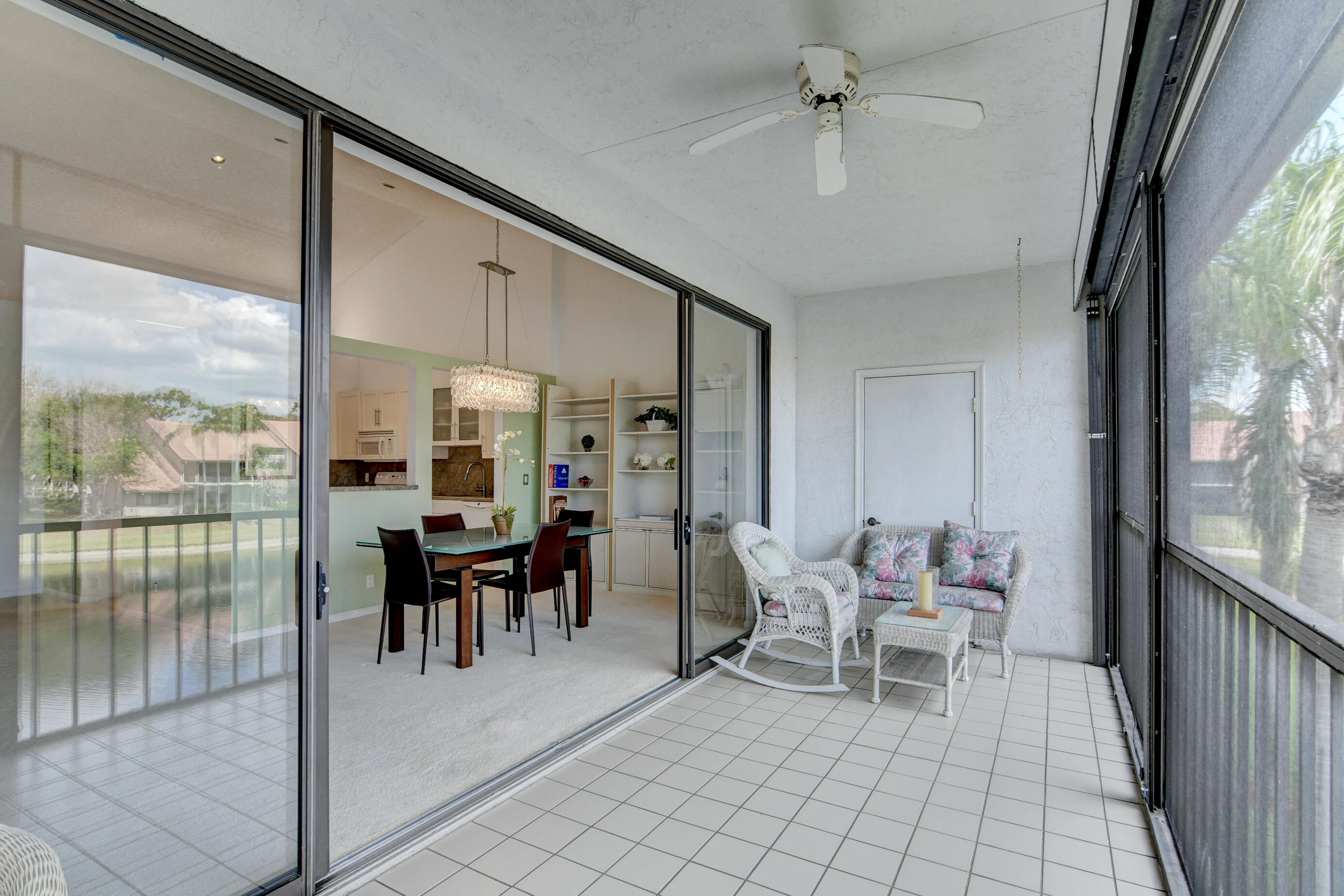 5771 Coach House Circle, Unit G Boca Raton, FL 33486 - Photo 42 of 72 Tiled Balcony