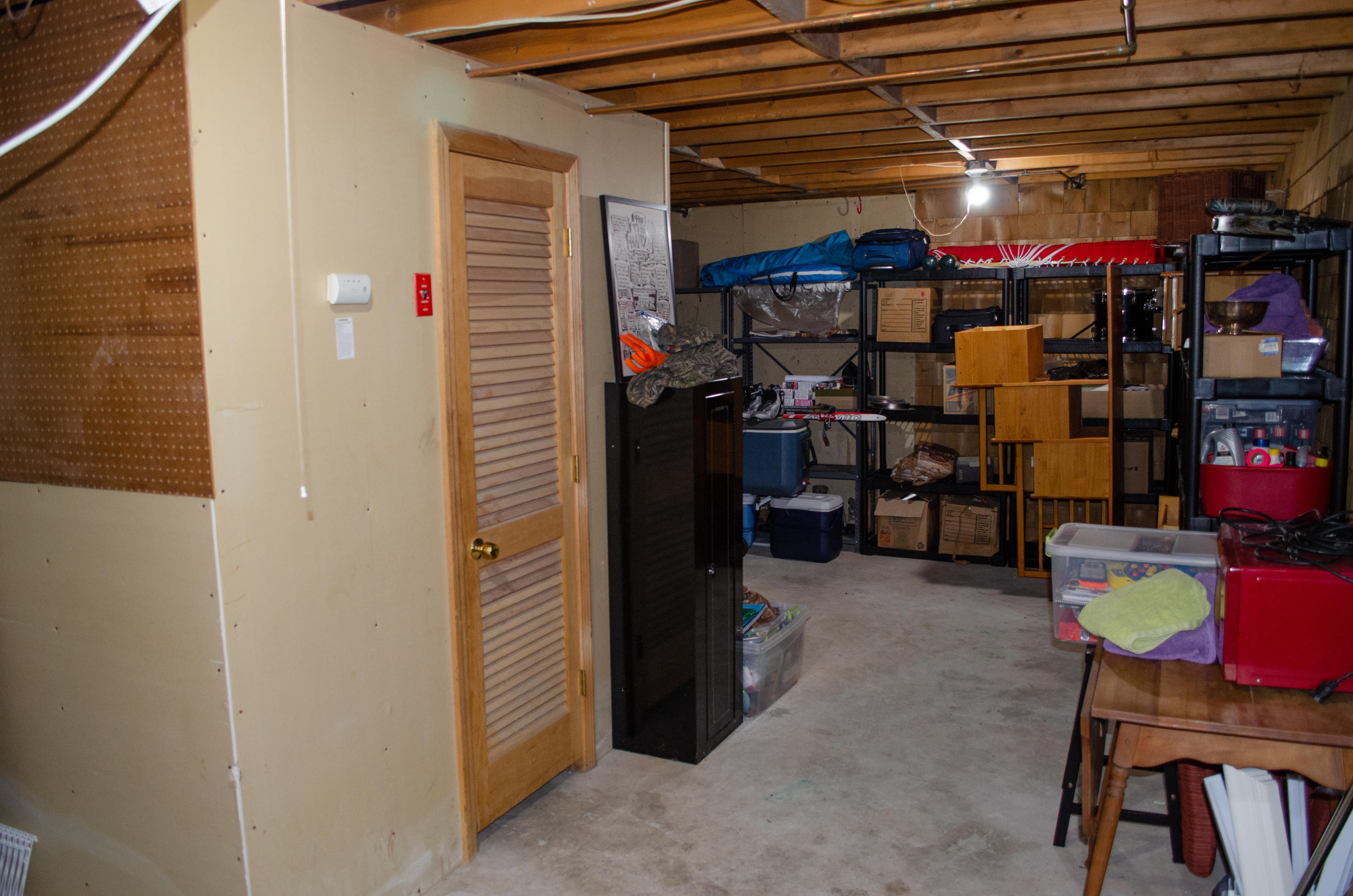 28 Fisher Road Holden, ME 04429 - Photo 36 of 43 Unfinished Basement Section