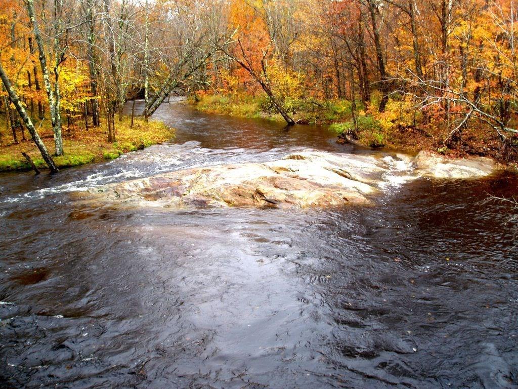 1 Deer Hill Road Fryeburg, ME 04037 - Photo 29 of 34 On Bridge looking North, Property on...