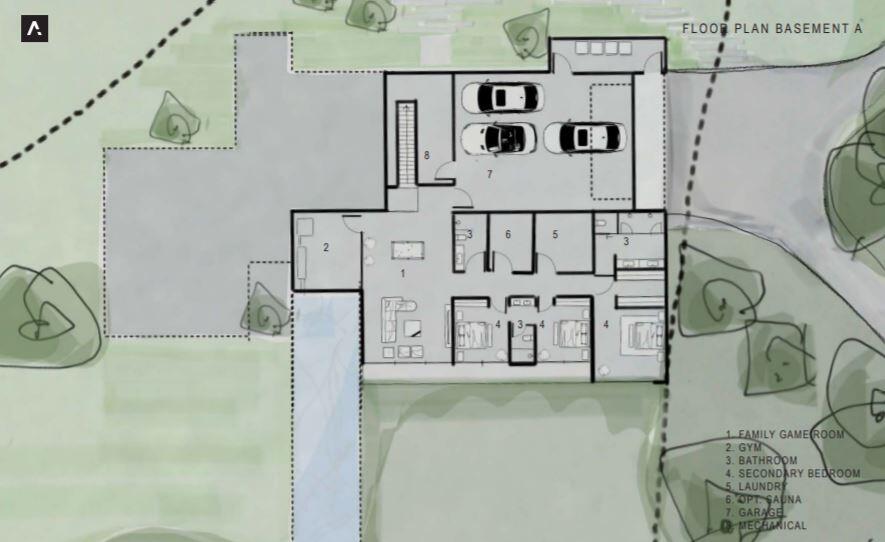 4560 Via Esperanza Santa Barbara, CA 93110 - Photo 59 of 60 Floor Plan A - Lower Level