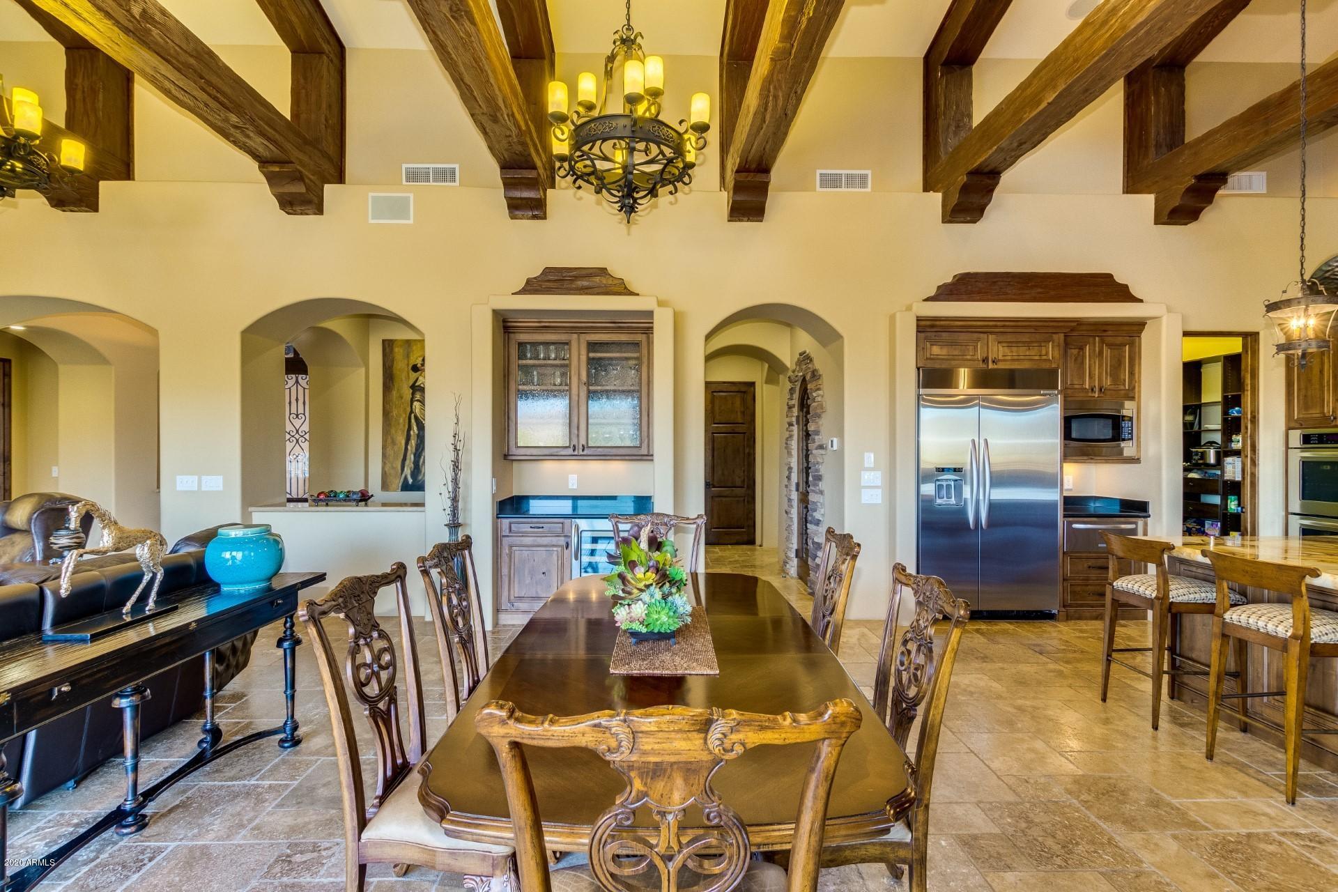 26817 North Sandstone Springs Road Rio Verde, AZ 85263 - Photo 14 of 42 Sandstone springs dining area
