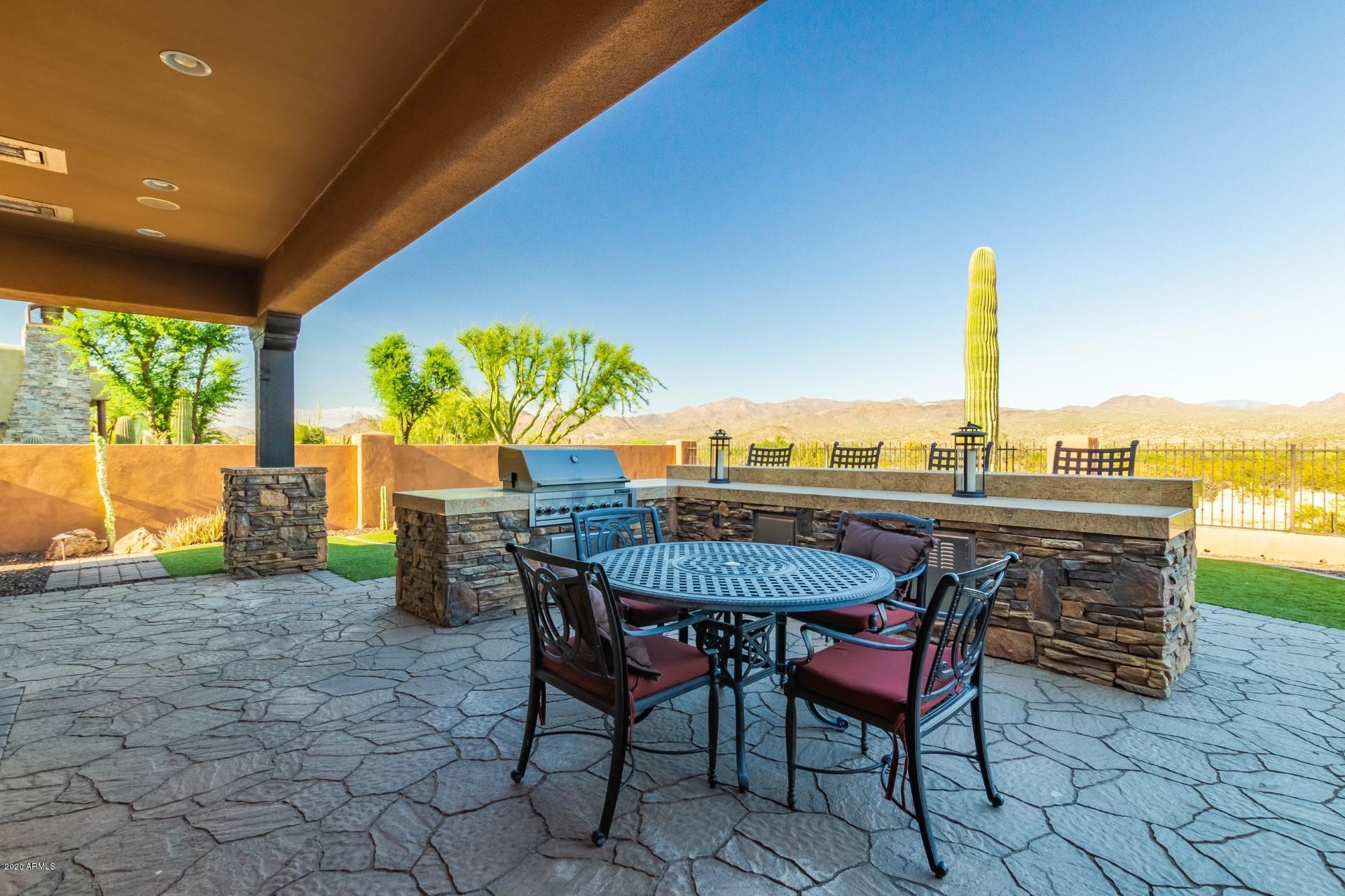 26817 North Sandstone Springs Road Rio Verde, AZ 85263 - Photo 30 of 42 Outdoor kitchn area