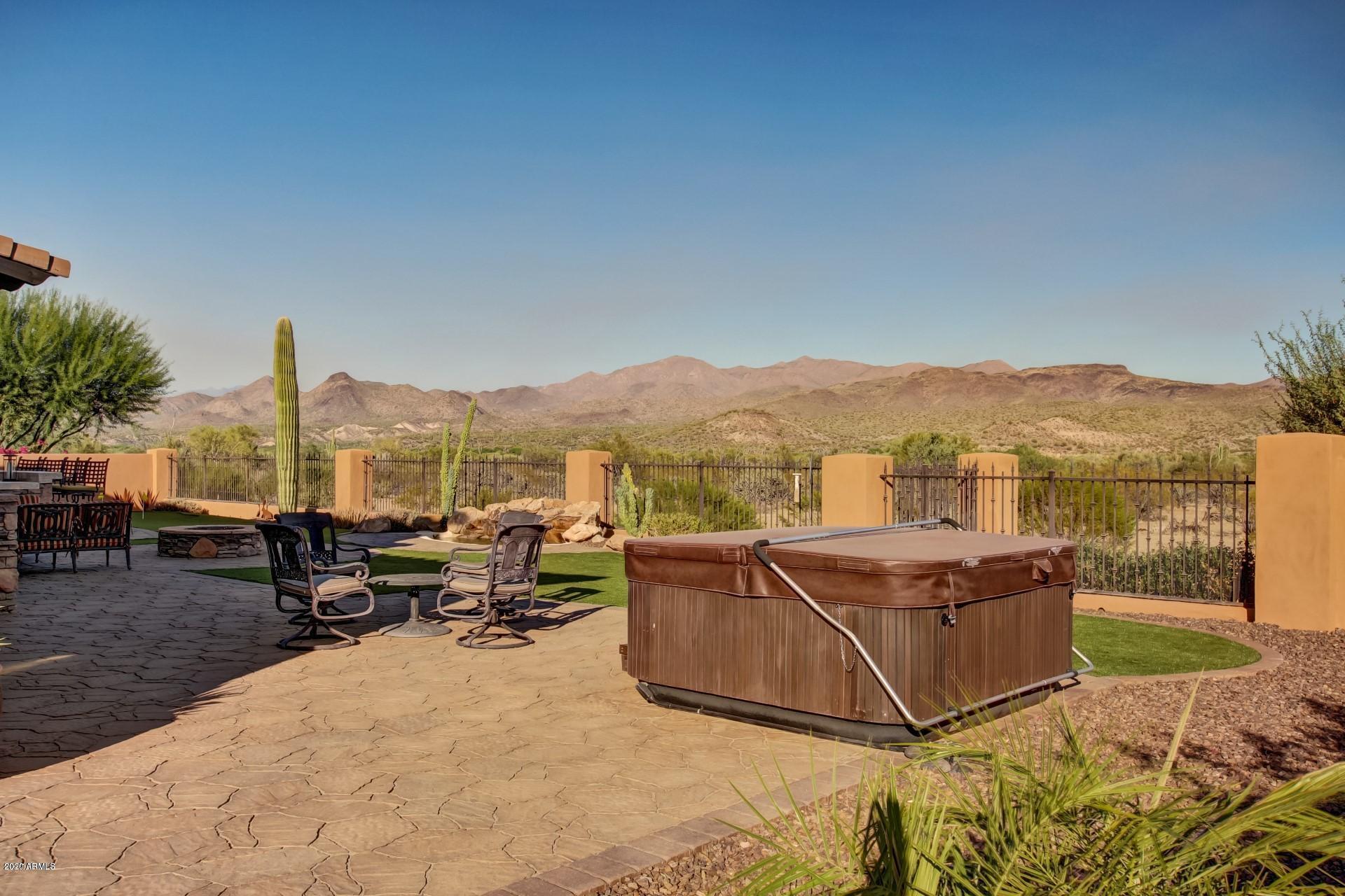 26817 North Sandstone Springs Road Rio Verde, AZ 85263 - Photo 33 of 42 View from the hot tub