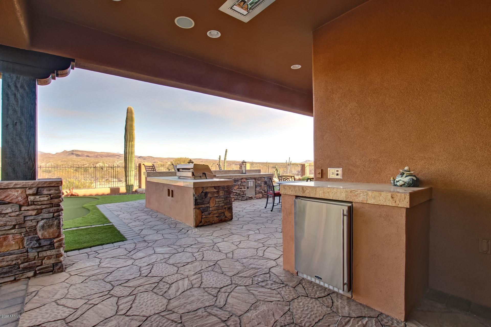 26817 North Sandstone Springs Road Rio Verde, AZ 85263 - Photo 36 of 42 Patio off ensuite
