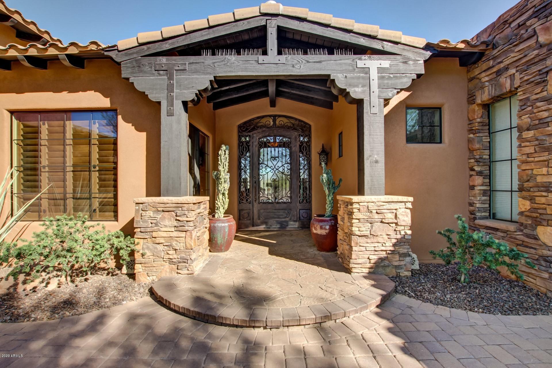 26817 North Sandstone Springs Road Rio Verde, AZ 85263 - Photo 5 of 42 Sandstone Front Entry