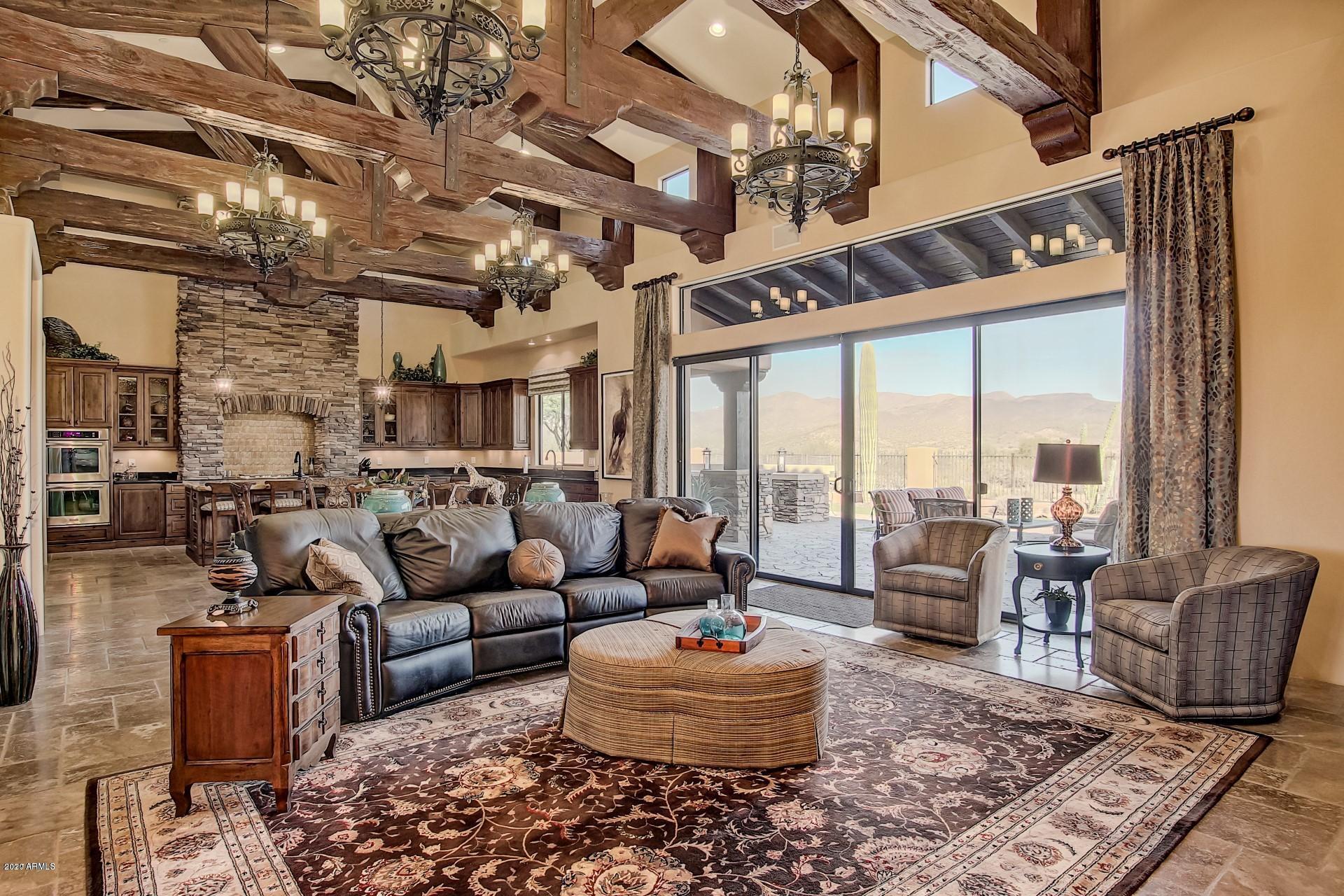 26817 North Sandstone Springs Road Rio Verde, AZ 85263 - Photo 9 of 42 Sandstone Springs Great room mountains
