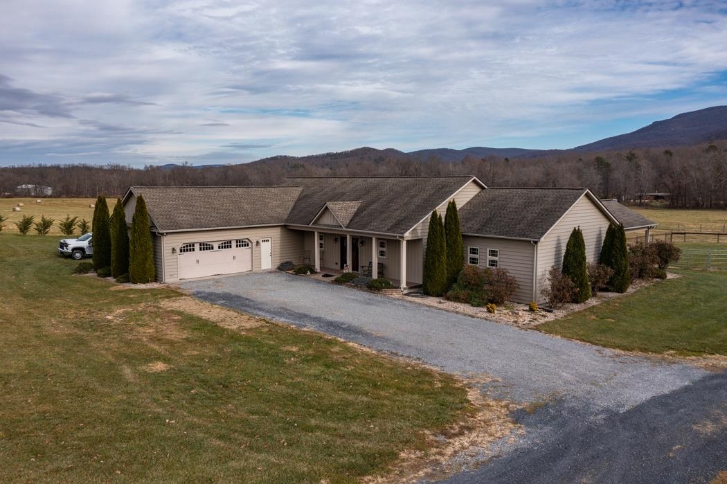 2564 Mt Torrey Road Lyndhurst, VA 22952 - Photo 39 of 64 a view of a house with a big yard