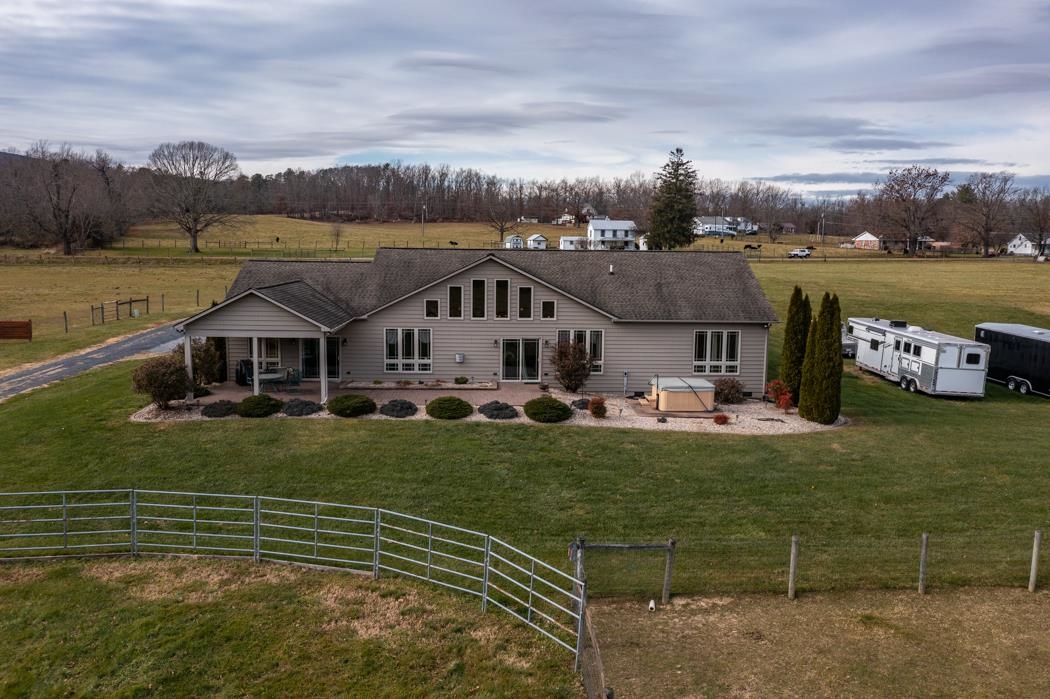 2564 Mt Torrey Road Lyndhurst, VA 22952 - Photo 43 of 64 a front view of a house with garden