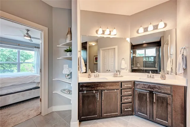 a kitchen with a sink and a stove