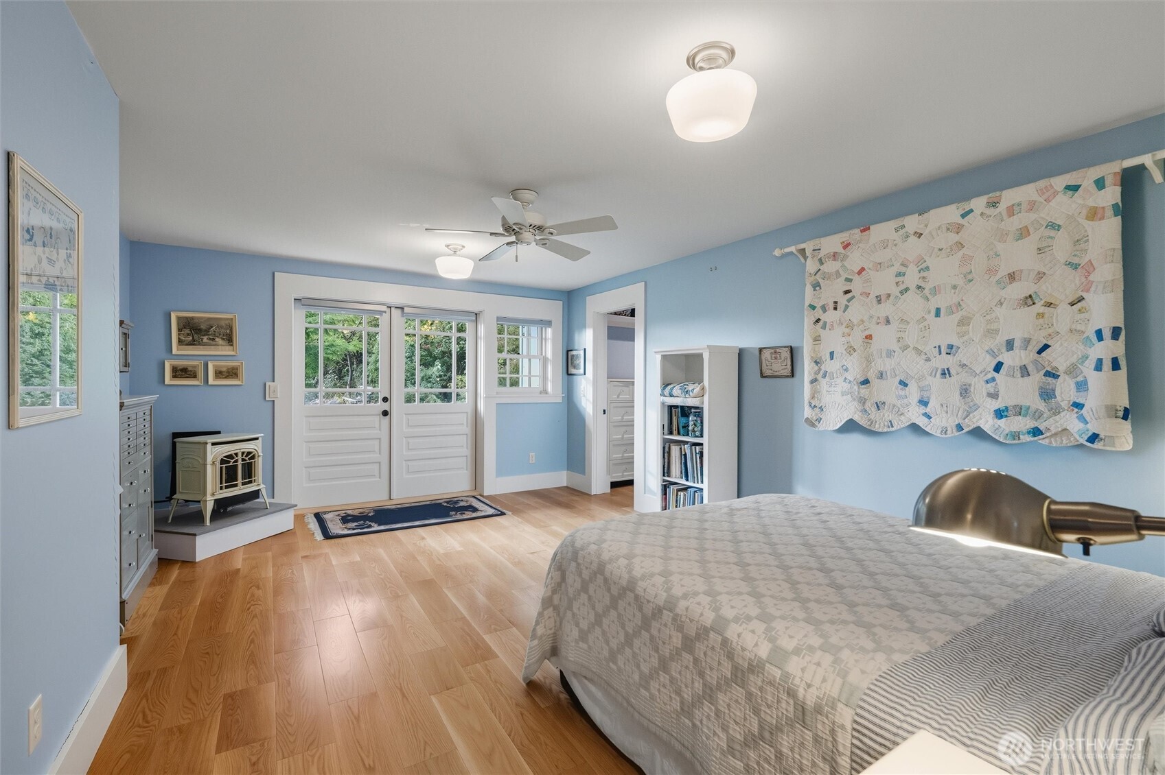 1131 16th Street Bellingham, WA 98225 - Photo 16 of 40 a bedroom with a large bed and a window