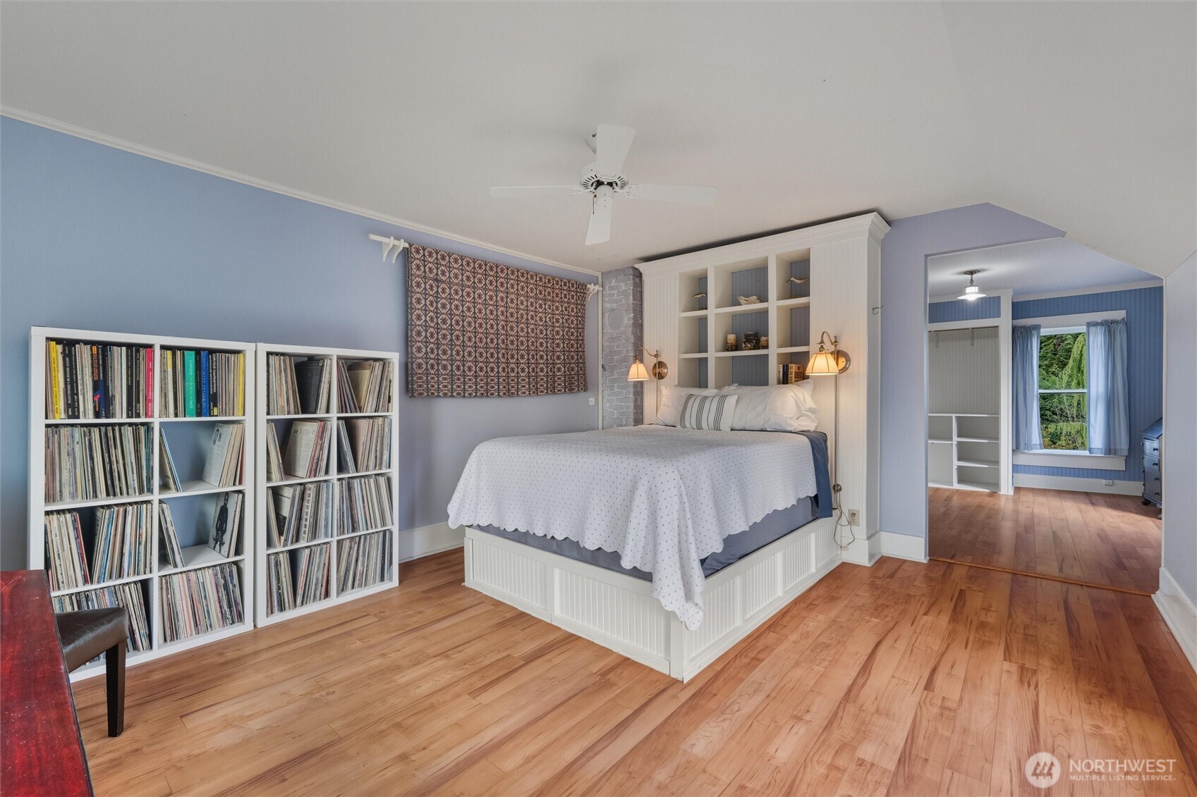 1131 16th Street Bellingham, WA 98225 - Photo 27 of 40 a bedroom with a large bed and a window