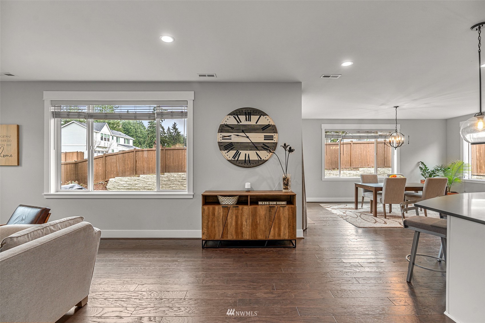 14408 160th Court Southeast Renton, WA 98059 - Photo 13 of 40 a living room with furniture and a large window