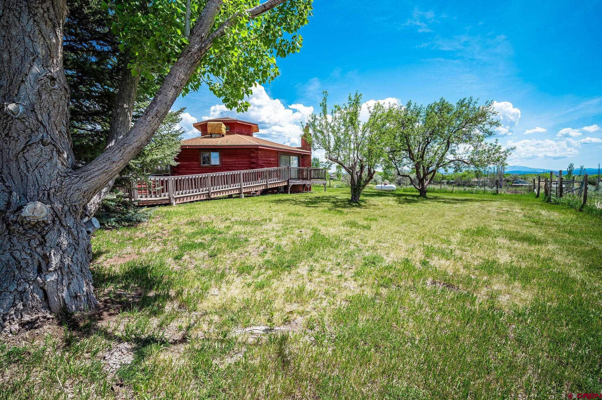 24816 Rd M.3 Cortez, CO 81321 - Photo 11 of 34 a backyard of a house with table and chairs