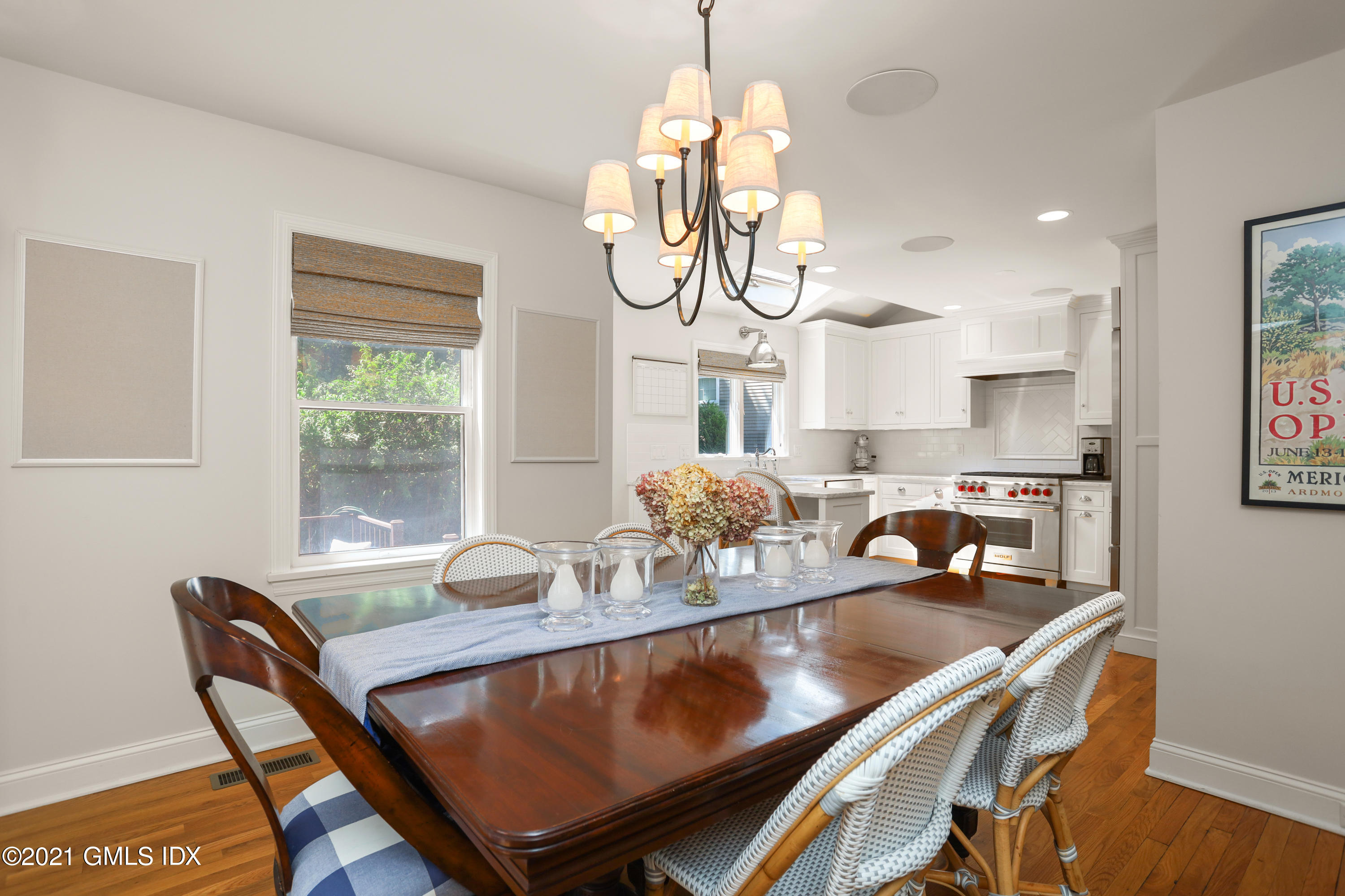 20 Ridge Road Cos Cob, CT 06807 - Photo 11 of 31 a view of a dining room with furniture window and outside view