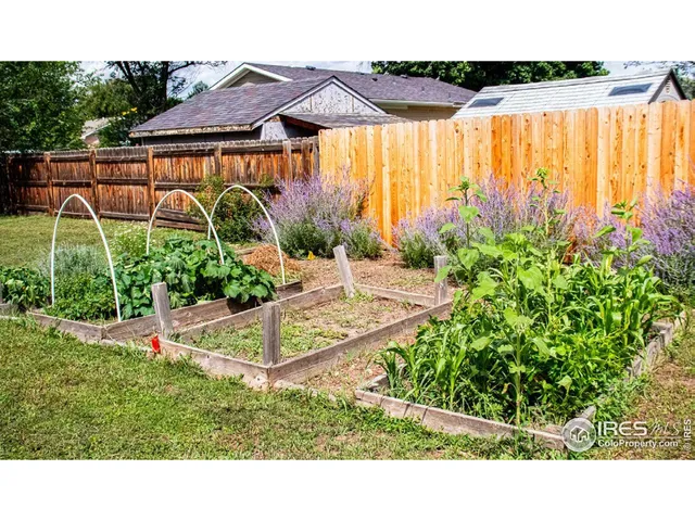 a outdoor space with garden view