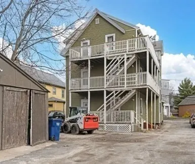 a car parked in front of house