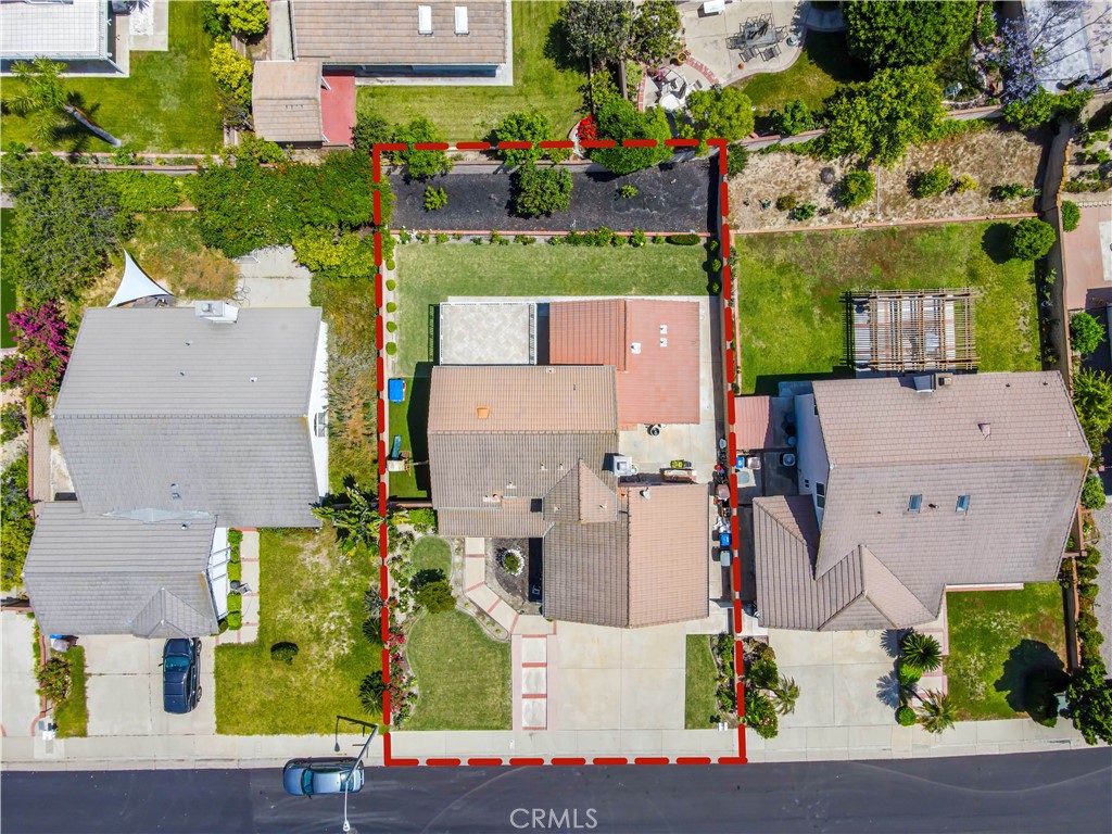 21236 Greenbrook Drive Walnut, CA 91789 - Photo 3 of 49 an aerial view of a house with a yard and garden