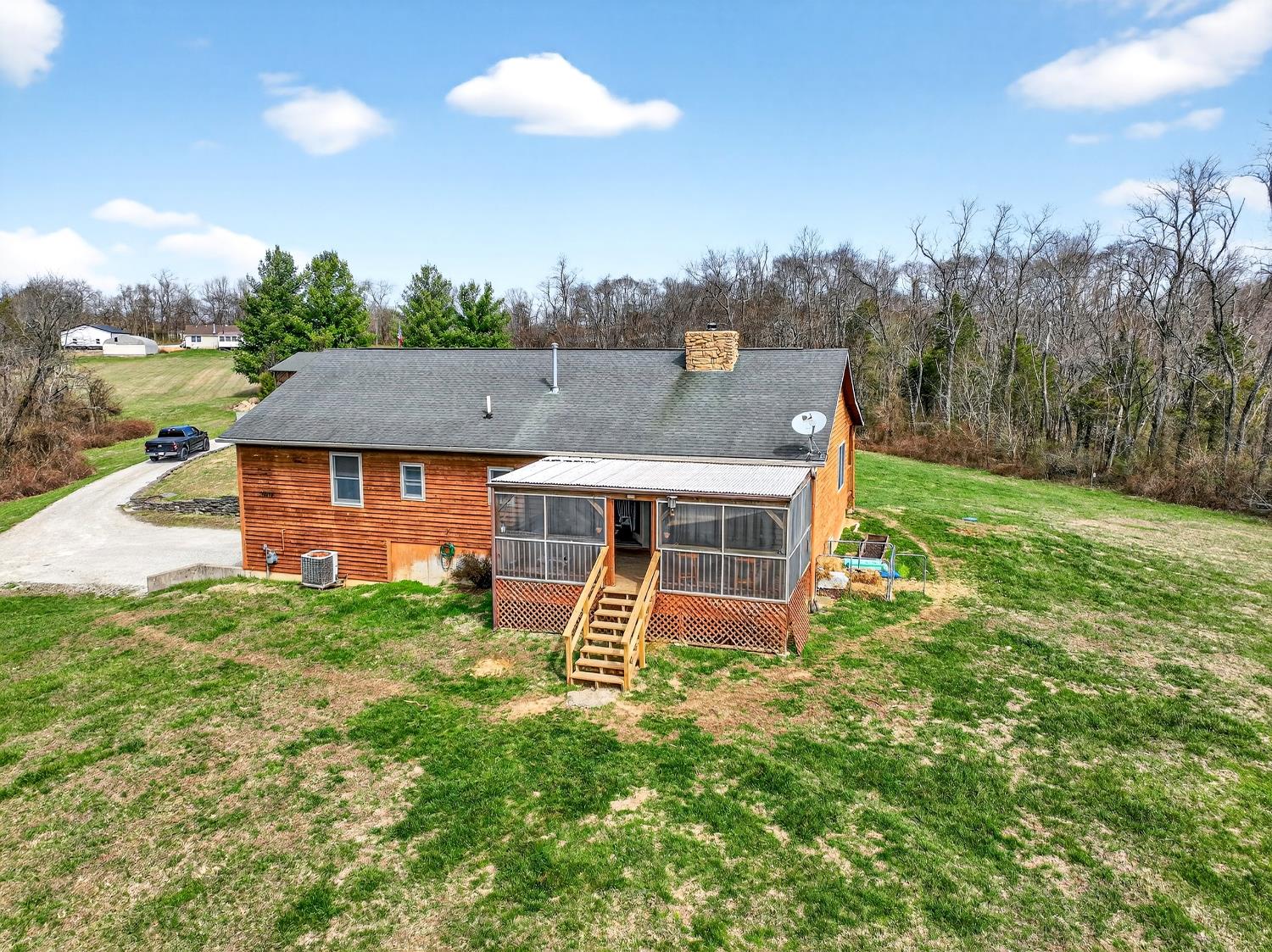 14091 Stamper Road Moores Hill, IN 47032 - Photo 39 of 49 Rear view of home