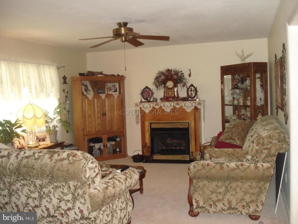 8037 Downs Road Newark, MD 21841 - Photo 8 of 23 a bed room with a bed and a fireplace