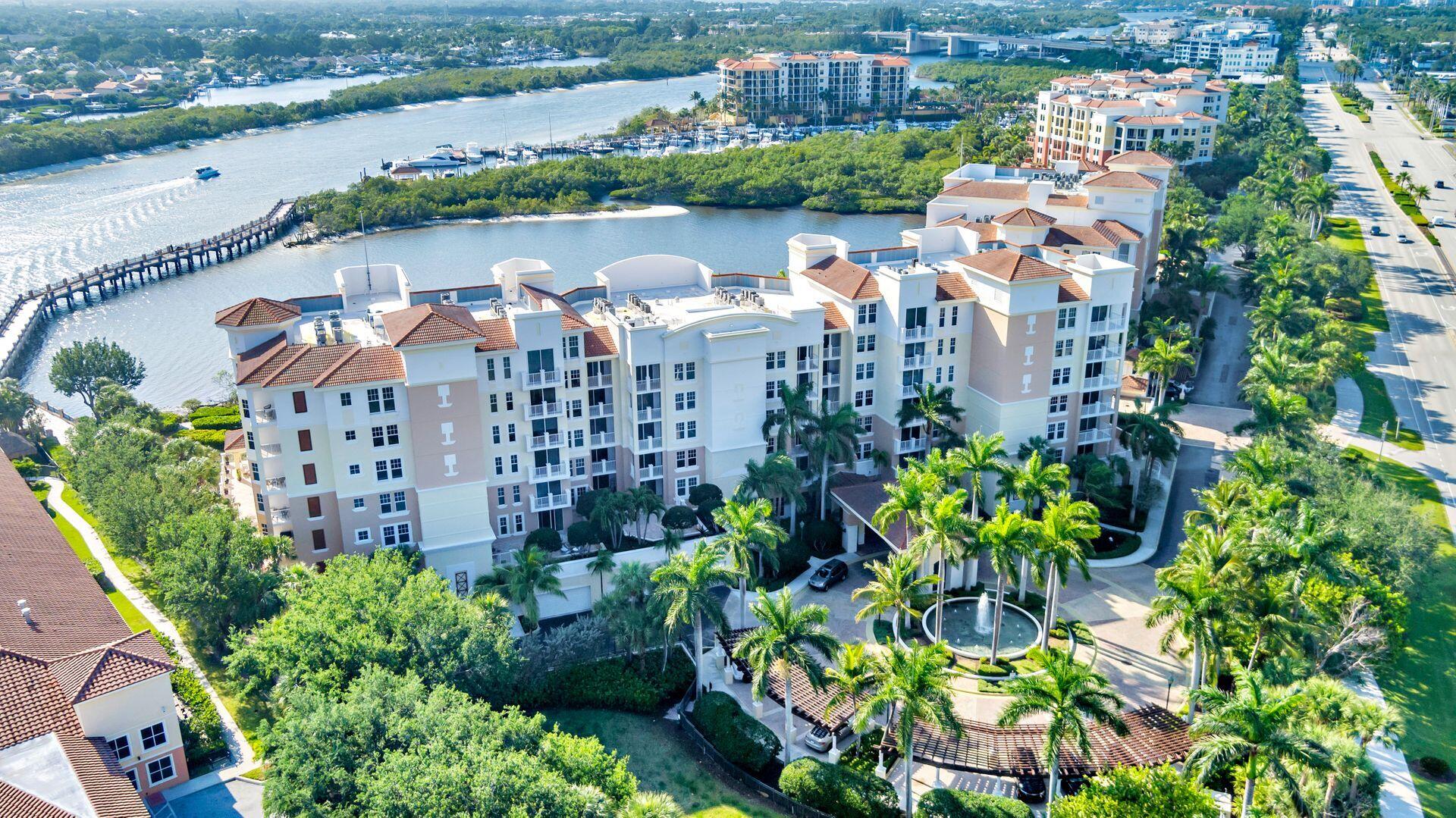 700 Highway 1, Unit 401 Jupiter, FL 33477 - Photo 39 of 39 an aerial view of a city with lake view
