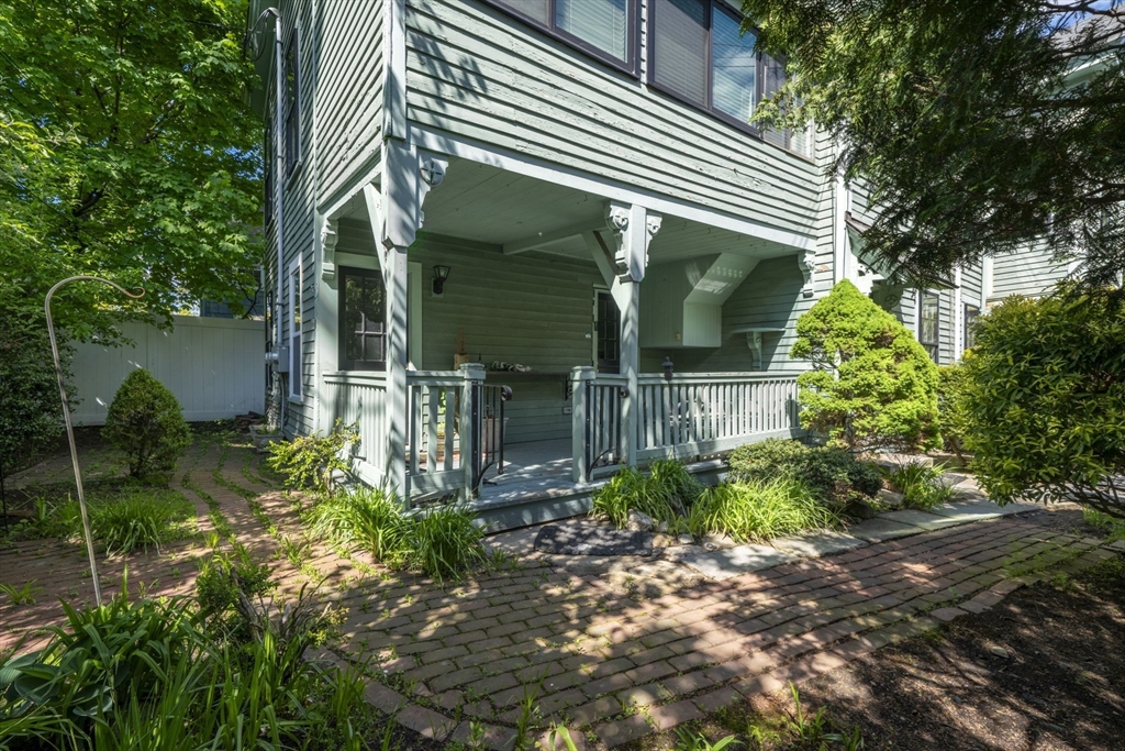 12 Crown Street Worcester, MA 01609 - Photo 40 of 42 a view of a house with backyard and garden