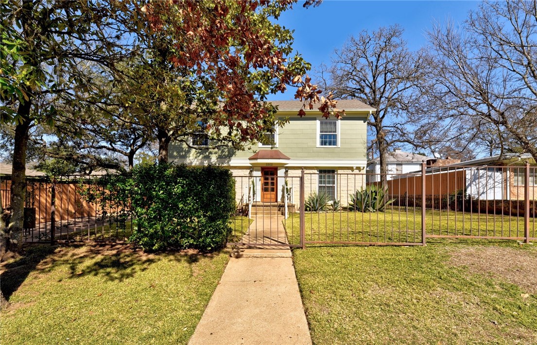 3302 Enfield Road Austin, TX 78703 - Photo 1 of 1 a front view of a house with a yard