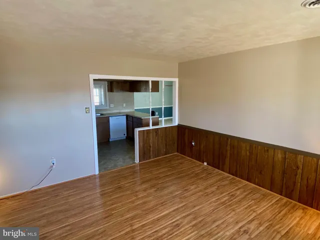 a view of kitchen and utility room