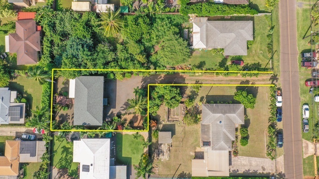 8520 Elepaio Road Kekaha, HI 96752 - Photo 21 of 30 aerial view of a house with a lake view