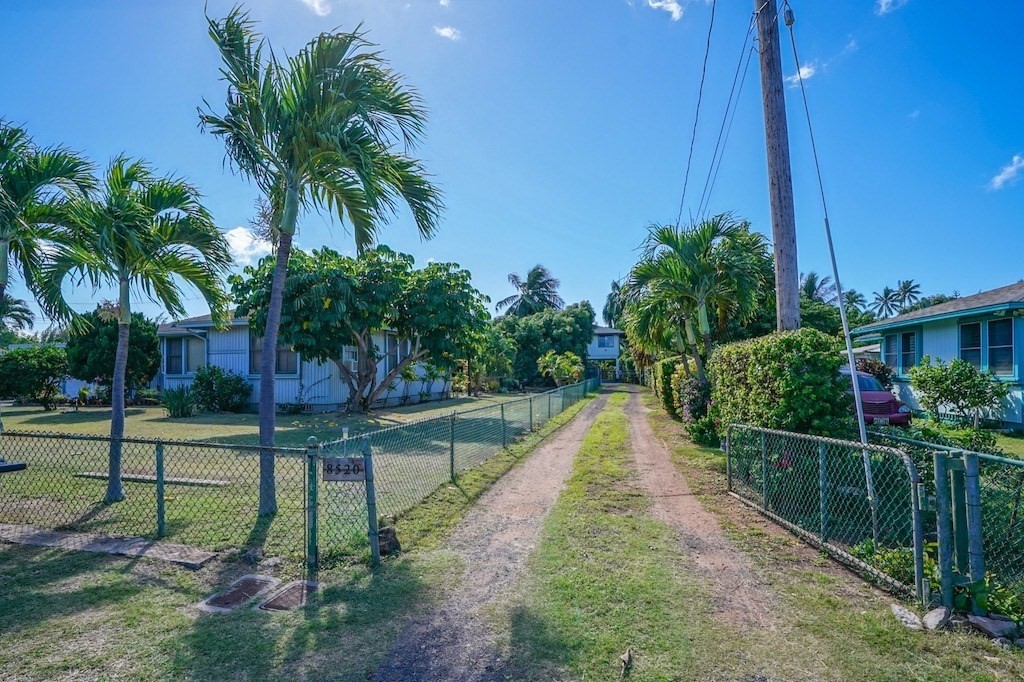8520 Elepaio Road Kekaha, HI 96752 - Photo 28 of 30 a garden view with a seating space
