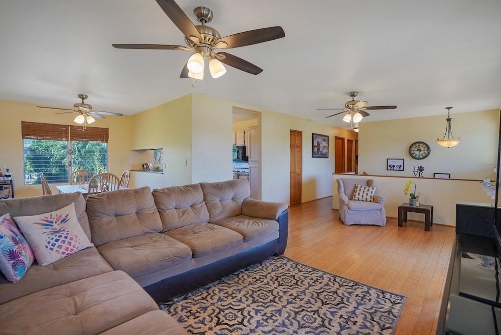 8520 Elepaio Road Kekaha, HI 96752 - Photo 6 of 30 a living room with furniture and a large window