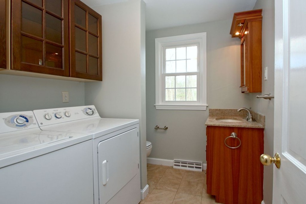 23 Campbell Road Wayland, MA 01778 - Photo 11 of 24 a utility room with dryer and washer