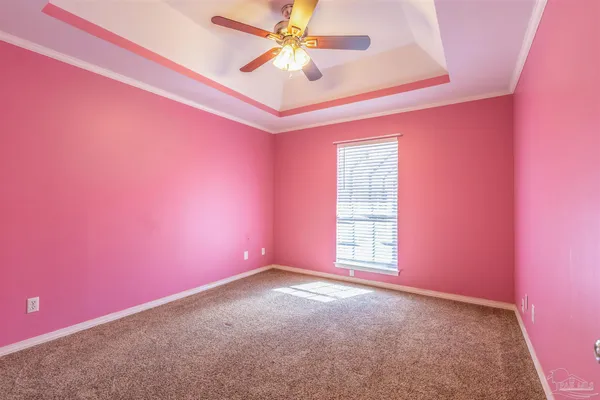 a view of empty room