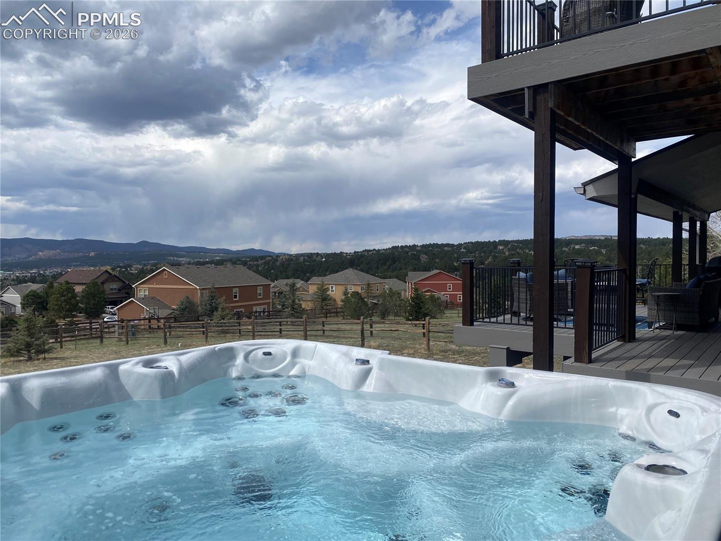 17840 New London Road Monument, CO 80132 - Photo 34 of 42 Hot tub for unwinding