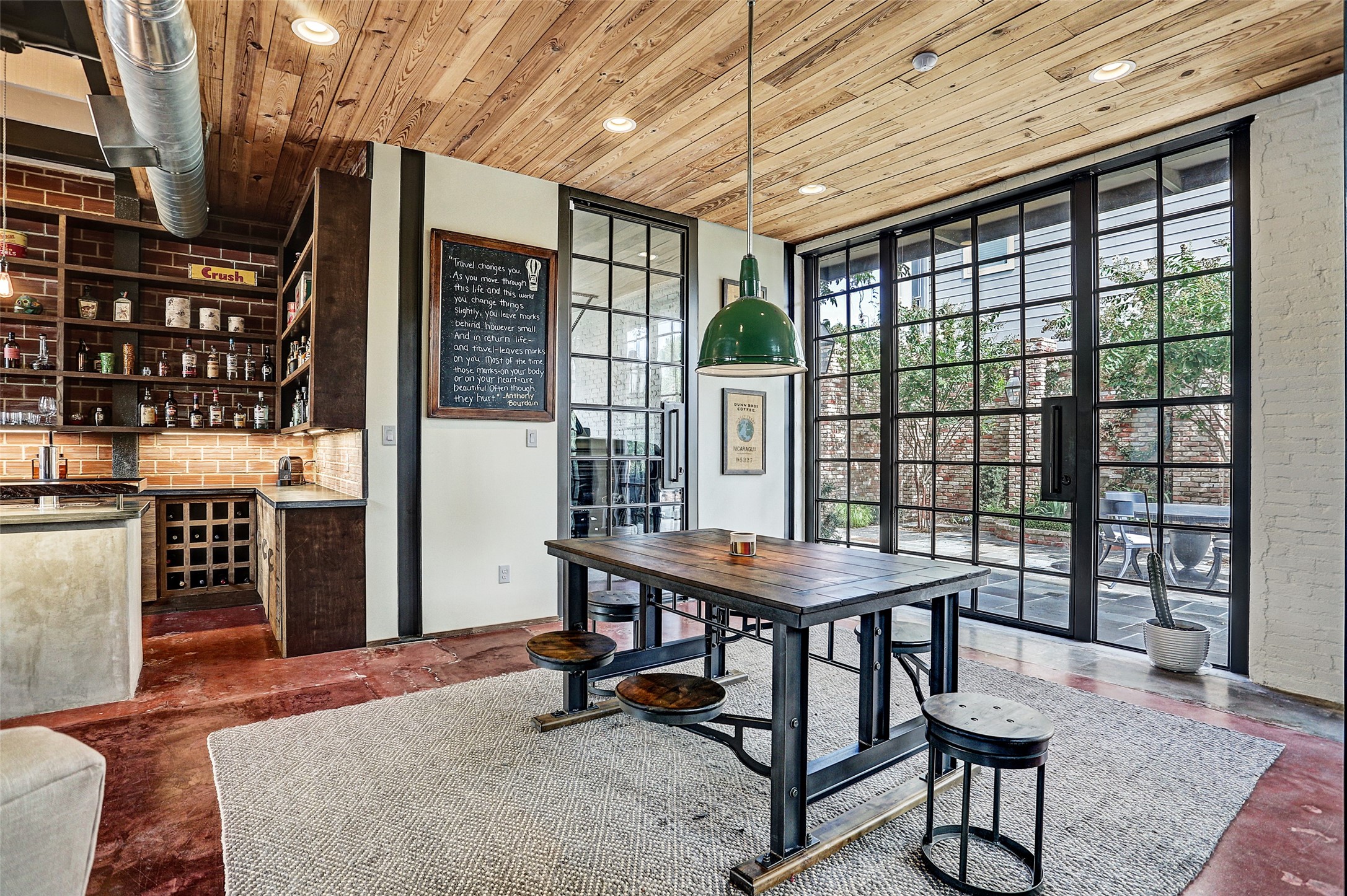 808 Coronado Street Houston, TX 77009 - Photo 13 of 50 a view of a dining room with furniture window and outside view
