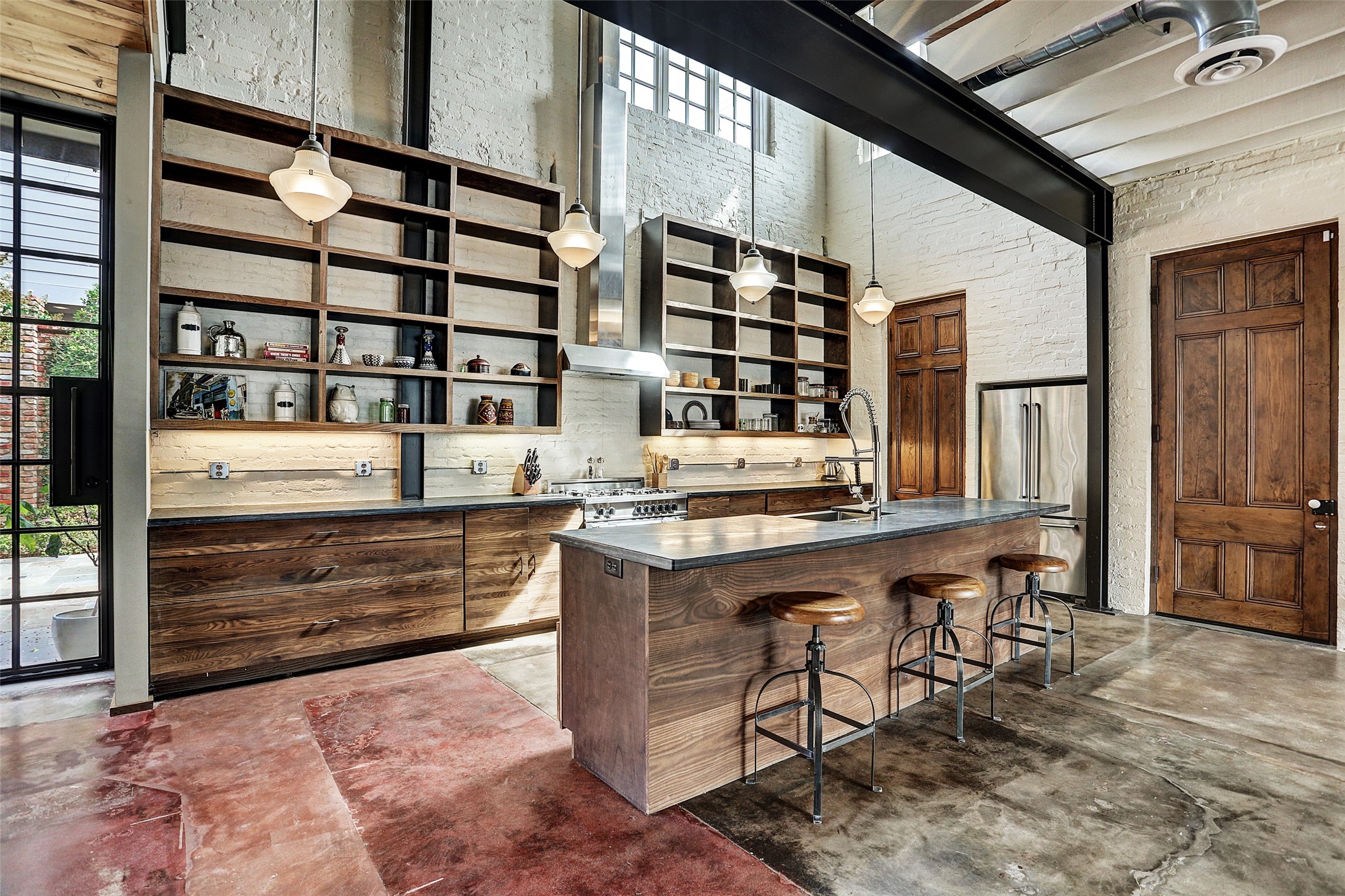 808 Coronado Street Houston, TX 77009 - Photo 39 of 50 a kitchen with a sink and cabinets