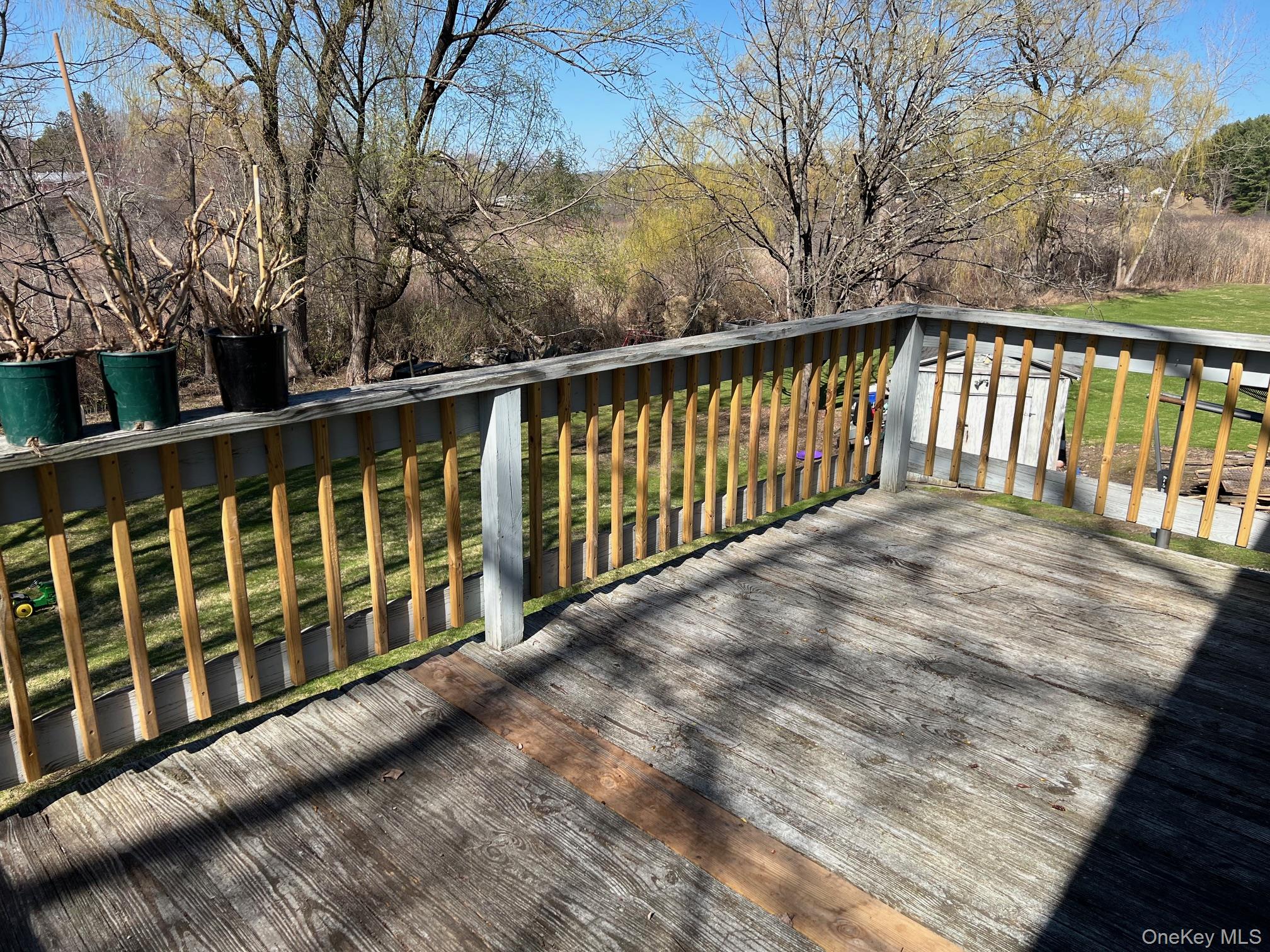 24 Wilson Eaton Road Amenia, NY 12501 - Photo 16 of 20 a balcony with wooden floor