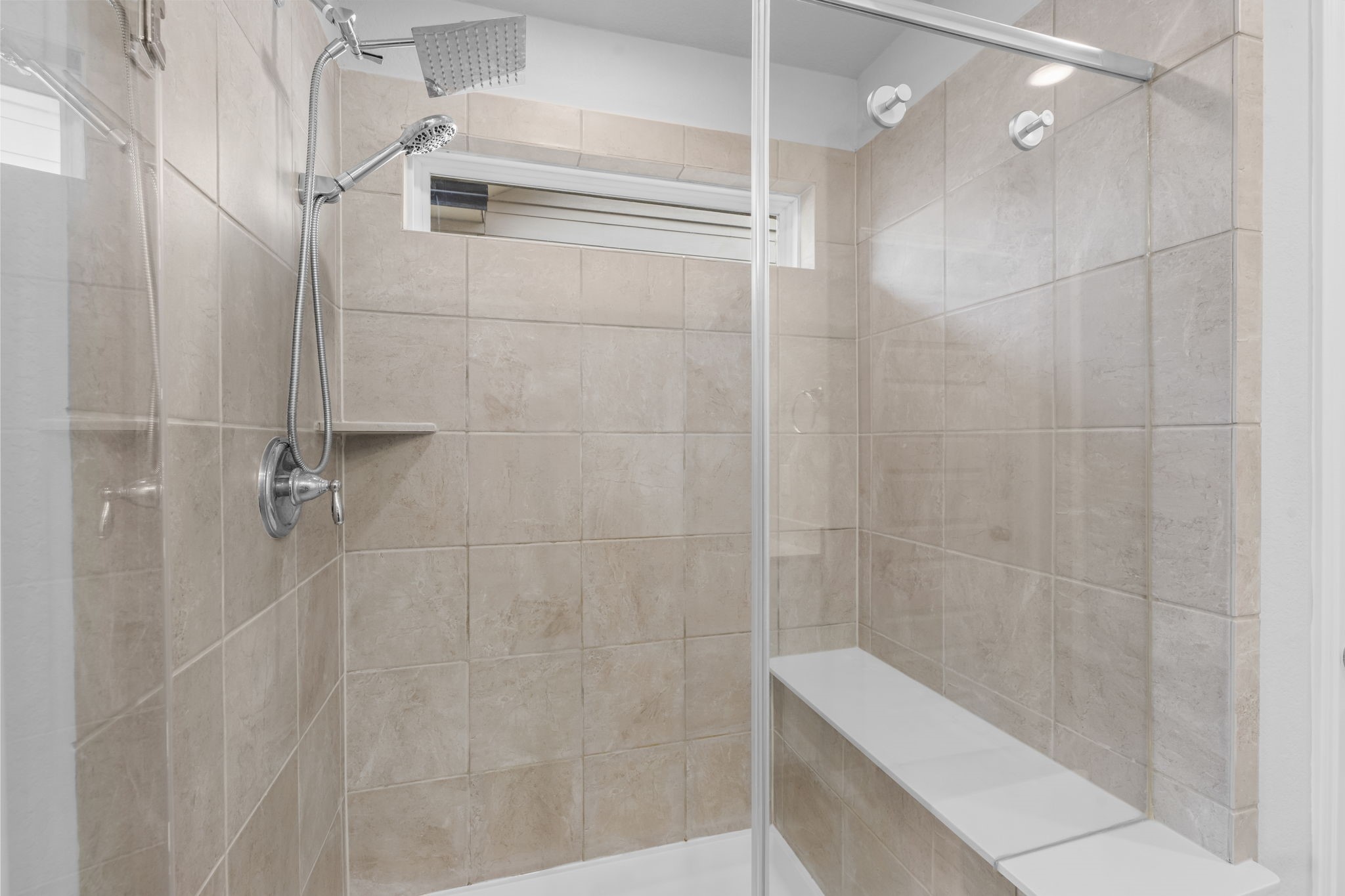 18581 Meadow Point Lane Montgomery, TX 77316 - Photo 24 of 44 a bathroom with a shower and a toilet