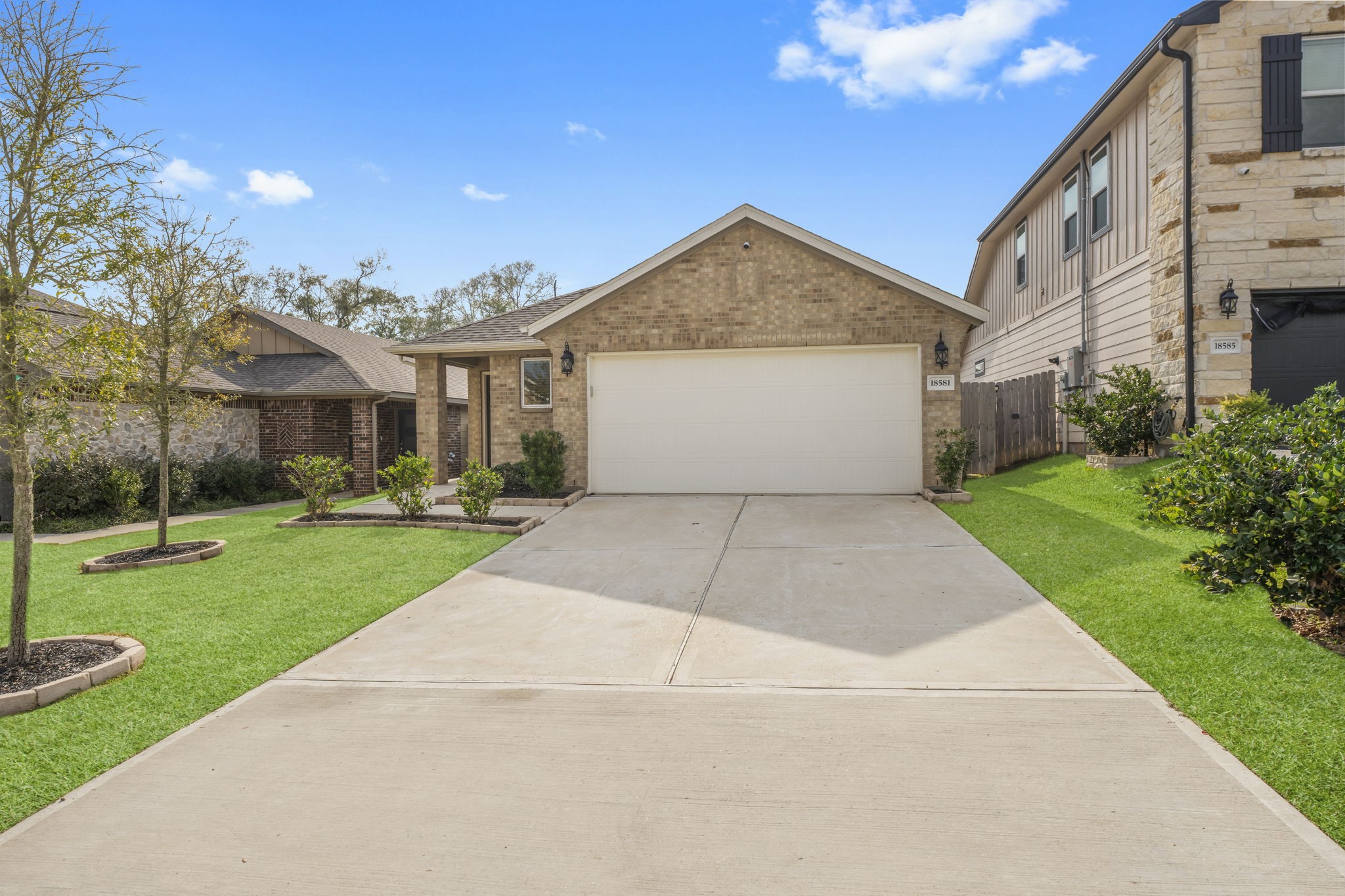 18581 Meadow Point Lane Montgomery, TX 77316 - Photo 44 of 44 a view of a house with a yard