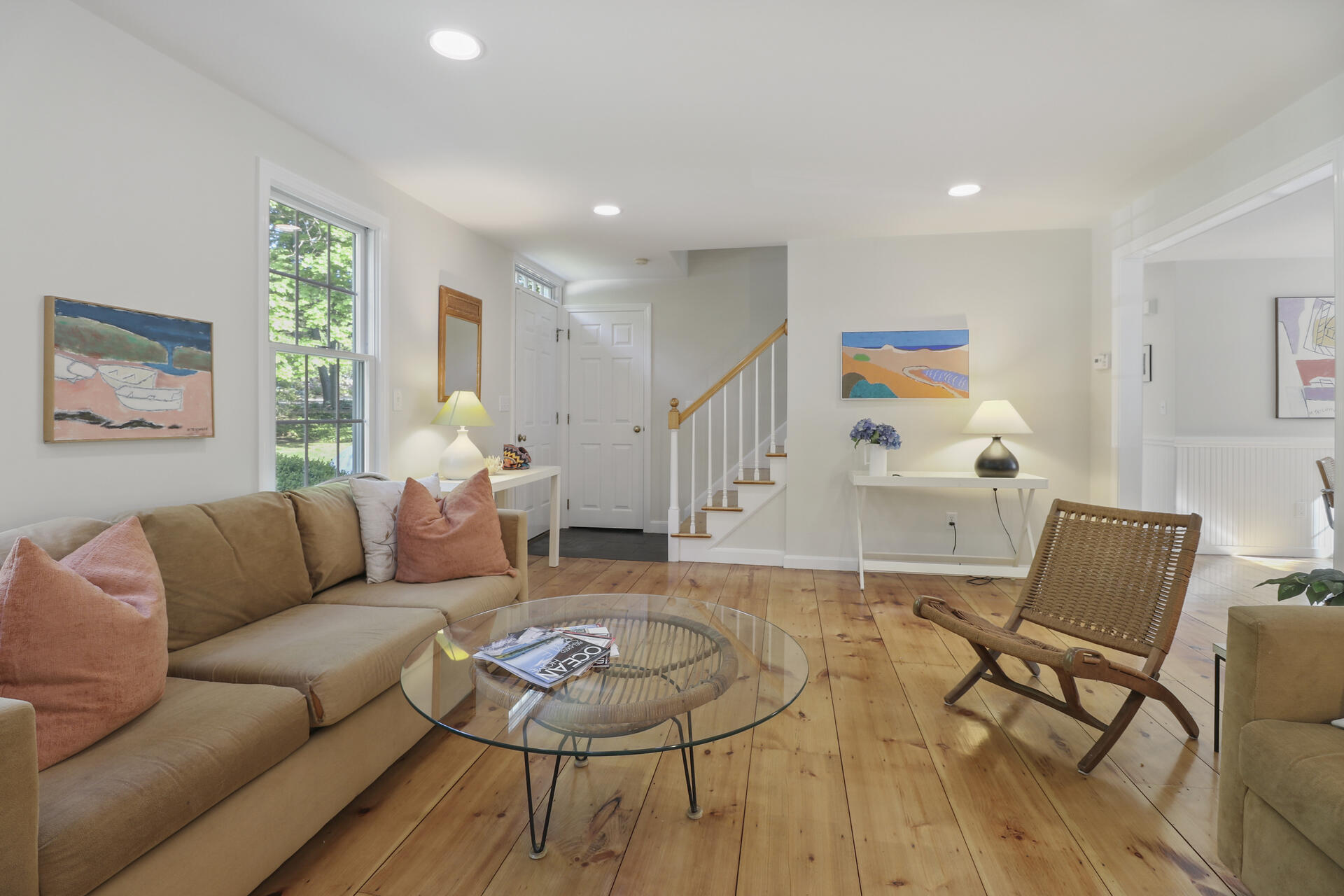 6 Sachem Drive Brewster, MA 02631 - Photo 8 of 40 Living Room with Fireplace